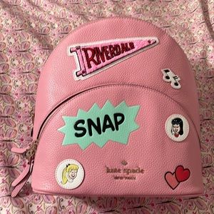 Kate Spade Betty & Veronica pink backpack NWT’s